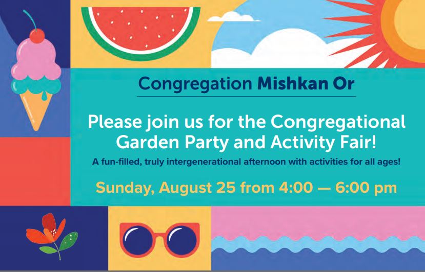 Congregational Garden Party and Activity Fair